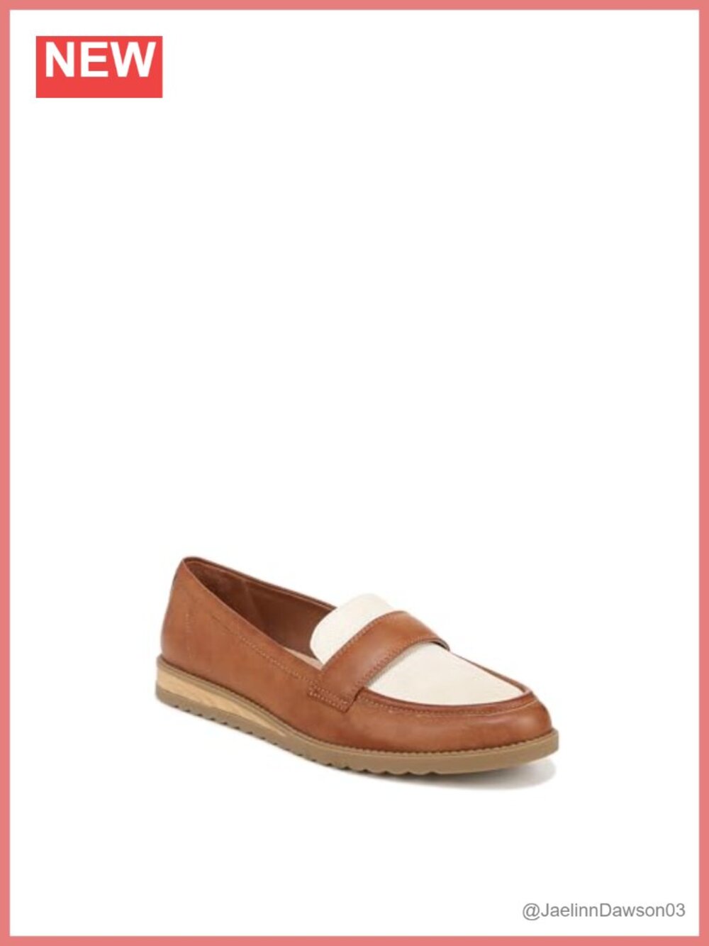 Faux Leather Slip On Loafer - Sustainable Comfort Arch Support